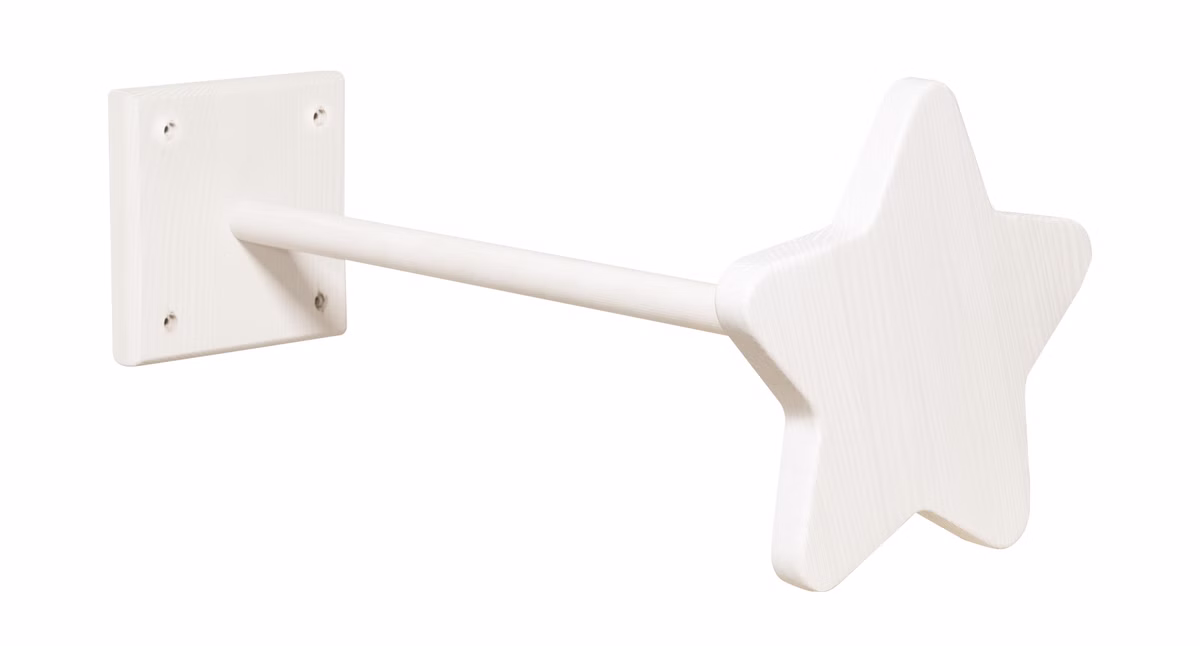 Betthimmel-Halter Stern aus Massivholz 44 cm Betthimmel-Halter Stern aus Massivholz 44 cm