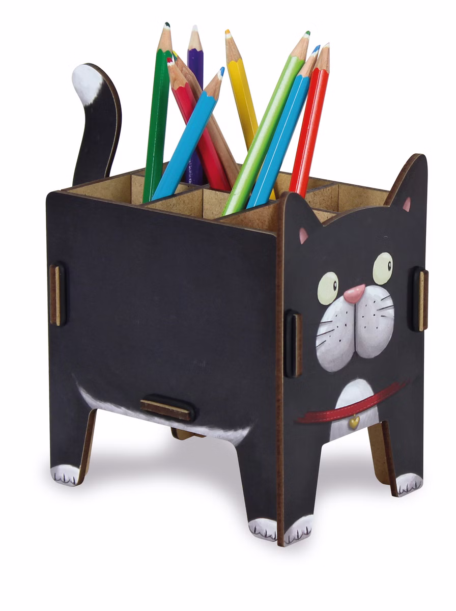 Stiftebox Katze, Werkhaus Stiftebox Katze, Werkhaus