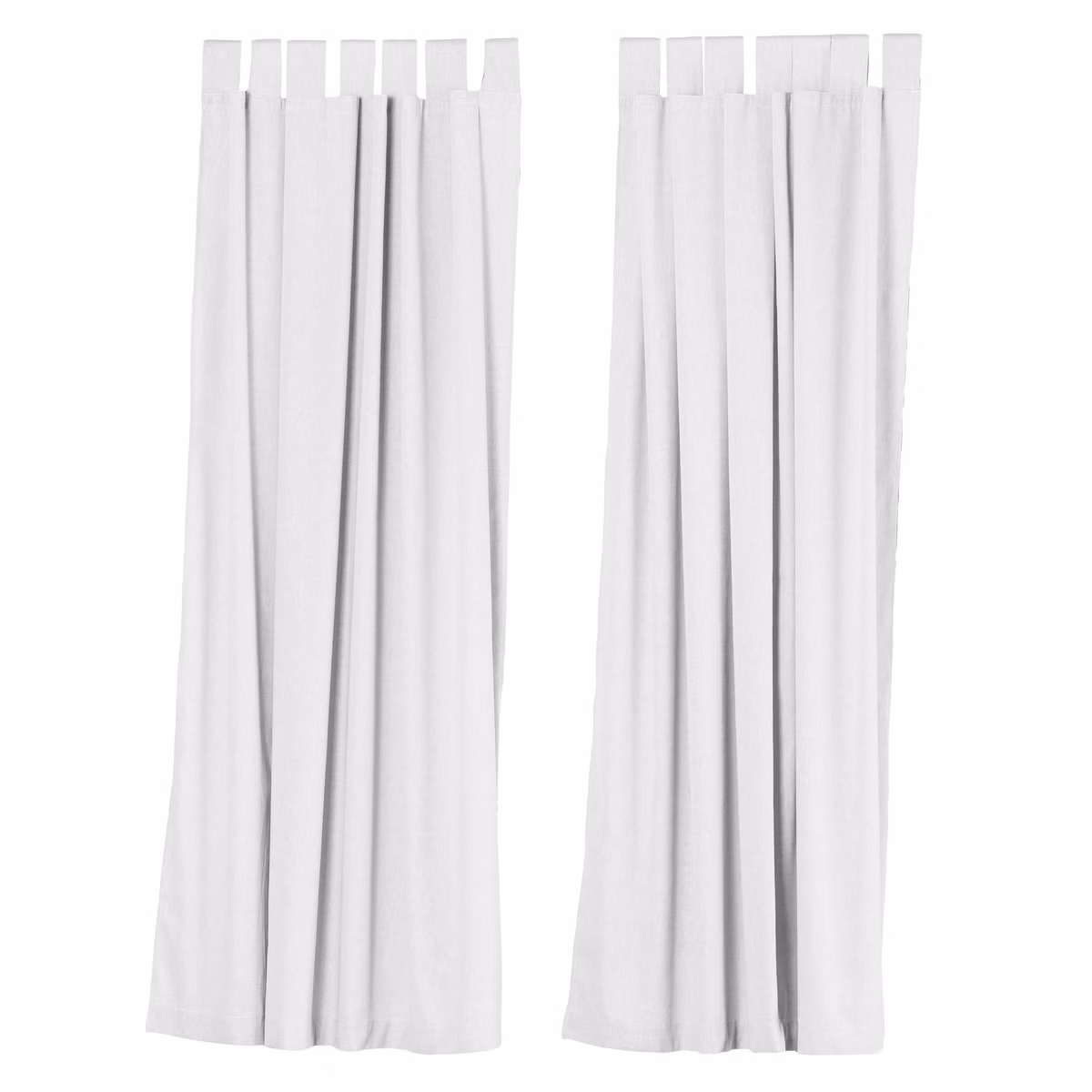 Schlaufenvorhang-Set Länge 200 cm, 2 Stück Schlaufenvorhang-Set Länge 200 cm, 2 Stück