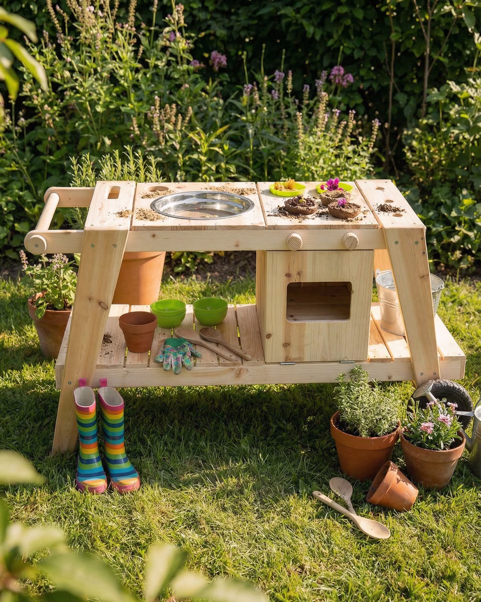 Matschküche Gartenküche Matschküche Gartenküche