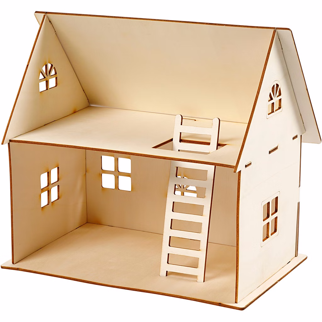 Puppenhaus zum Zusammenbauen Puppenhaus zum Zusammenbauen