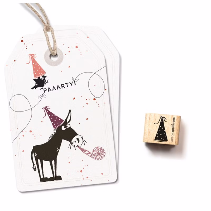 Ministempel Partyhut Ministempel Partyhut