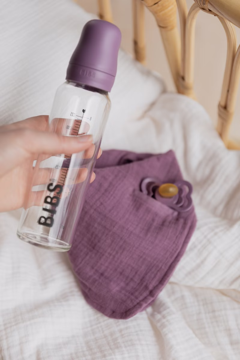 Baby Glasflasche inkl. Sauger 225 ml, BIBS Baby Glasflasche inkl. Sauger 225 ml, BIBS