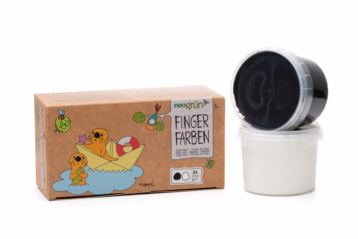 Fingerfarben 2er Set "Nori" Fingerfarben 2er Set "Nori"