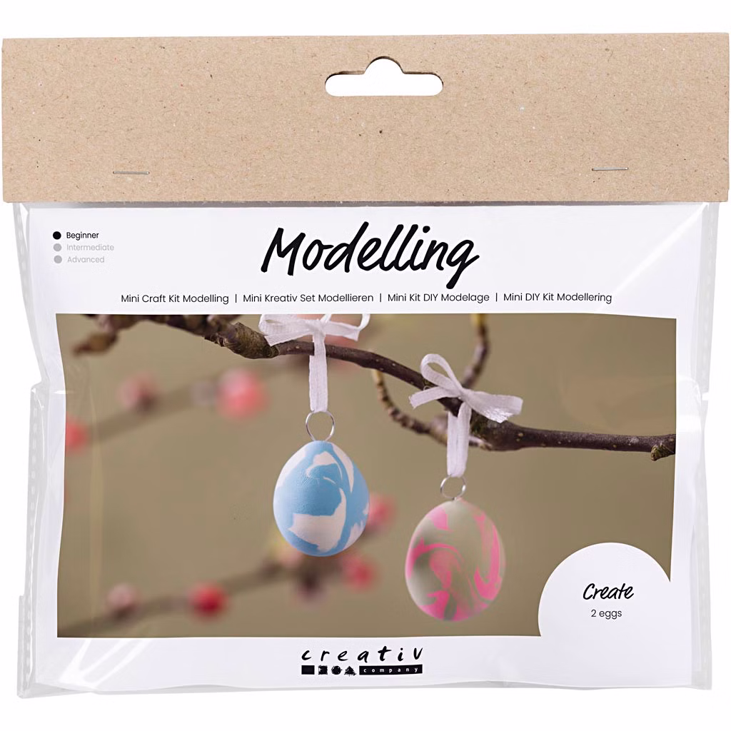 Mini Bastelset Modellieren Ostereier Mini Bastelset Modellieren Ostereier