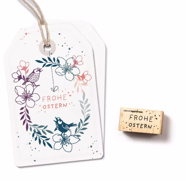 Stempel "Frohe Ostern" Stempel "Frohe Ostern"