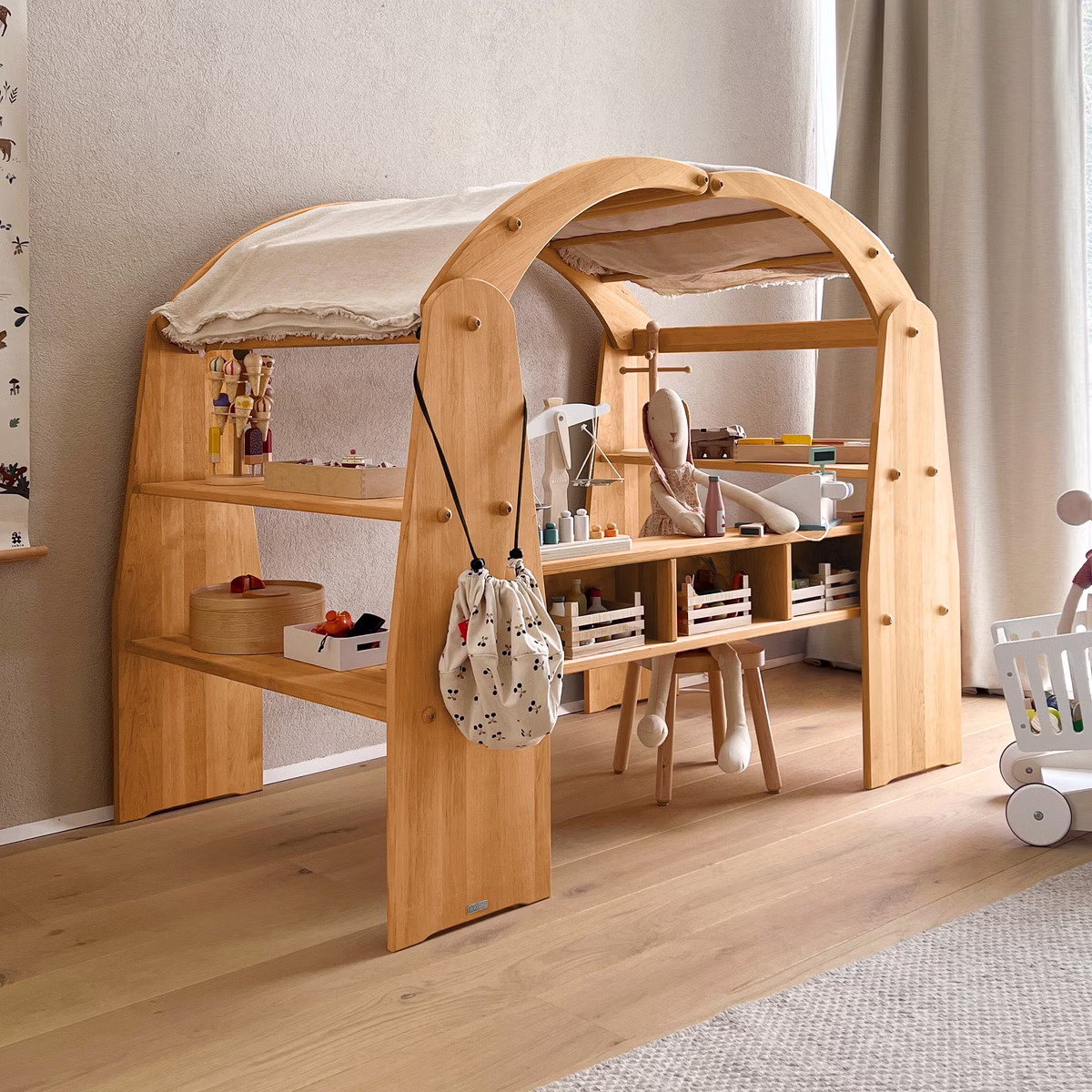 Anna Spielhaus® mit Kaufladeneinsatz Anna Spielhaus® mit Kaufladeneinsatz sb