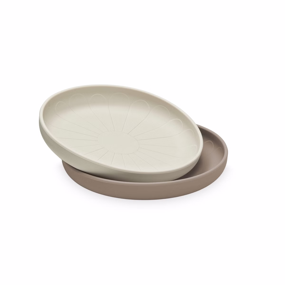Silikon-Teller Blumenkinder, 2er-Pack Silikon-Teller Blumenkinder, 2er-Pack sb
