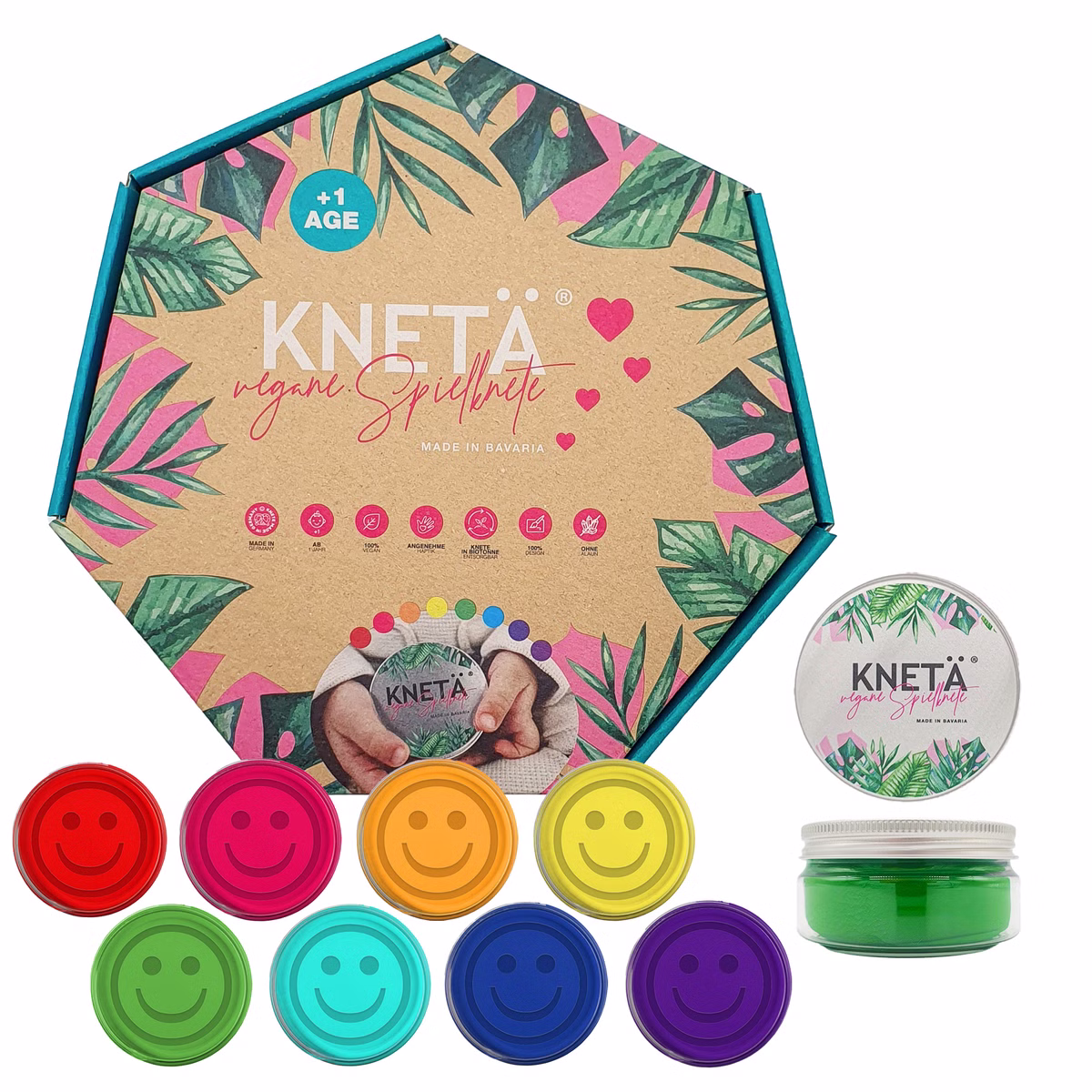 KNETÄ 8er Set à 125g Dosen fs