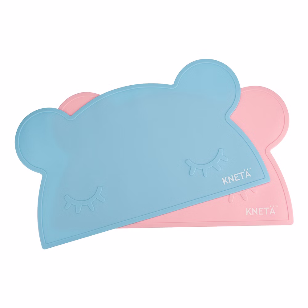 KNETÄ 2er Tischset Bär Rosa/Blau KNETÄ 2er Tischset Bär Rosa/Blau sb