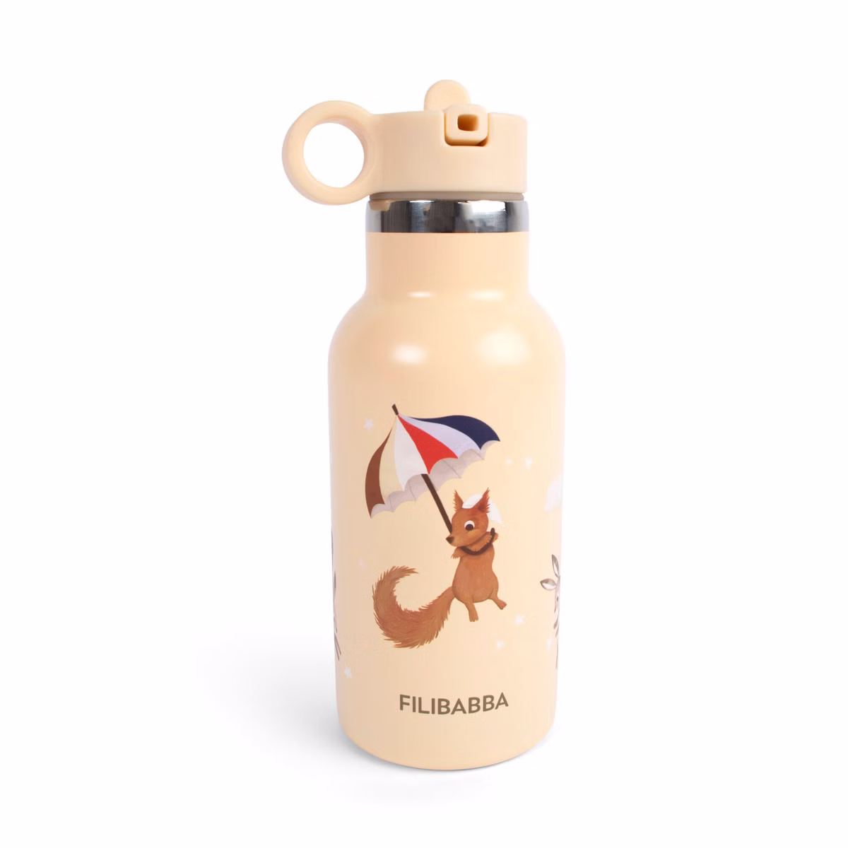 Edelstahl Trinkflasche 350ml Eichhörnchen Edelstahl Trinkflasche 350ml Eichhörnchen