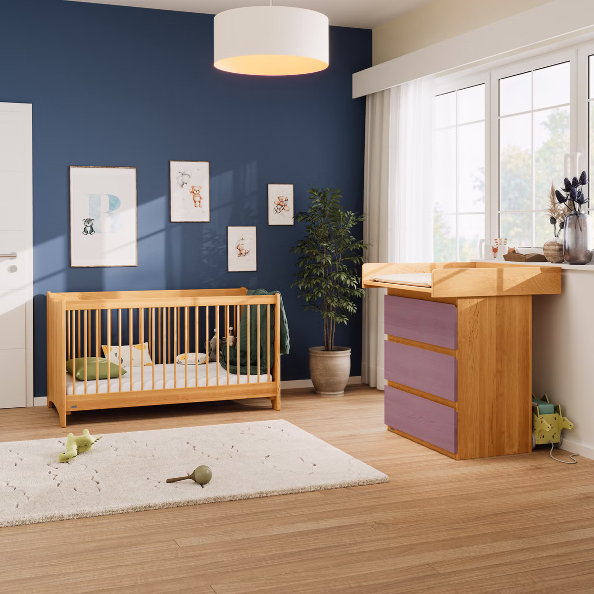Starter-Set Finn Babybett und Wickelkommode Starter-Set Finn Babybett und Wickelkommode