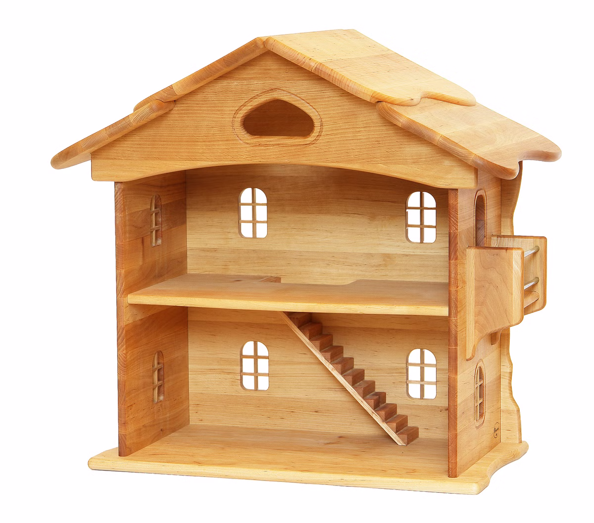Puppenhaus aus massiven Erlenholz Puppenhaus aus massiven Erlenholz