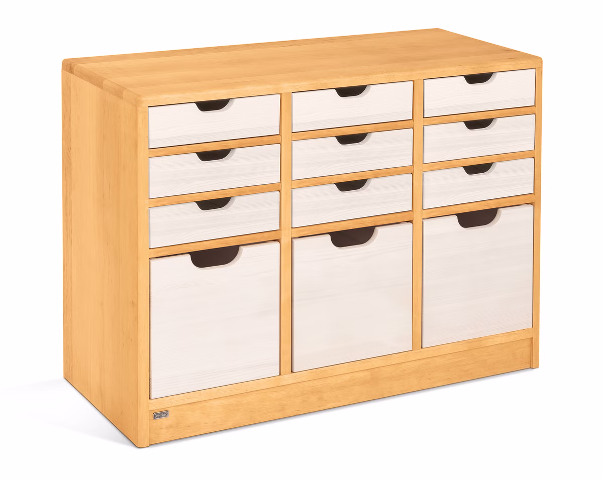 Robin Regal breit Set 3, mit Regalboxen & Schubladen Robin Regal breit Set 3, mit Regalboxen & Schubladen