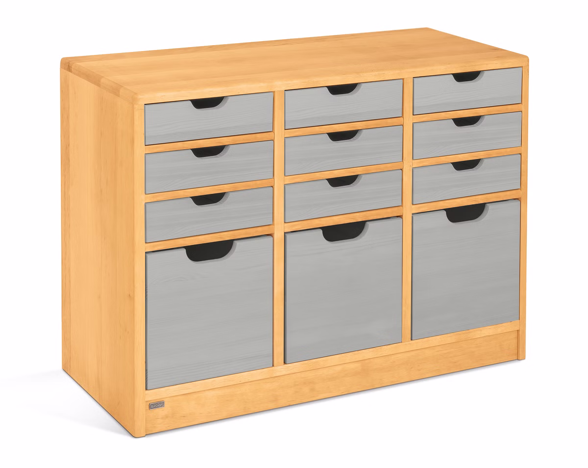 Robin Regal breit Set 3, mit Regalboxen & Schubladen Robin Regal breit Set 3, mit Regalboxen & Schubladen