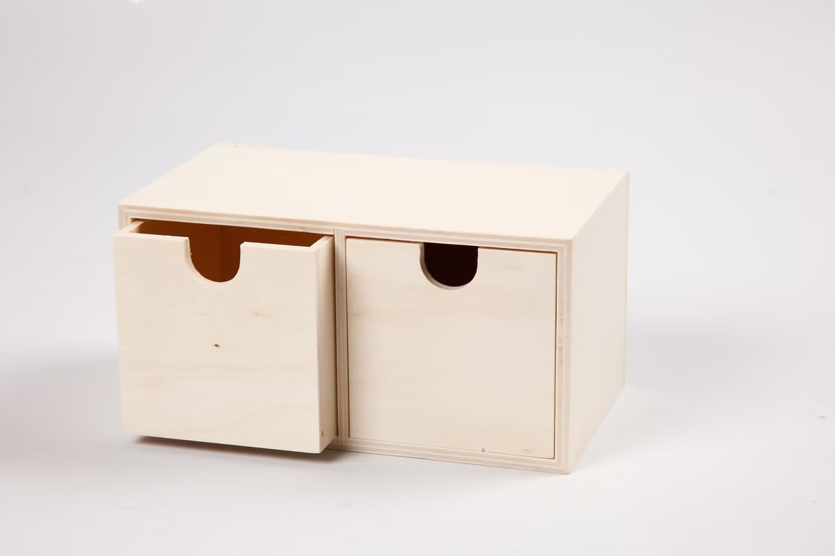 Schubladenbox zum Bemalen Schubladenbox zum Bemalen