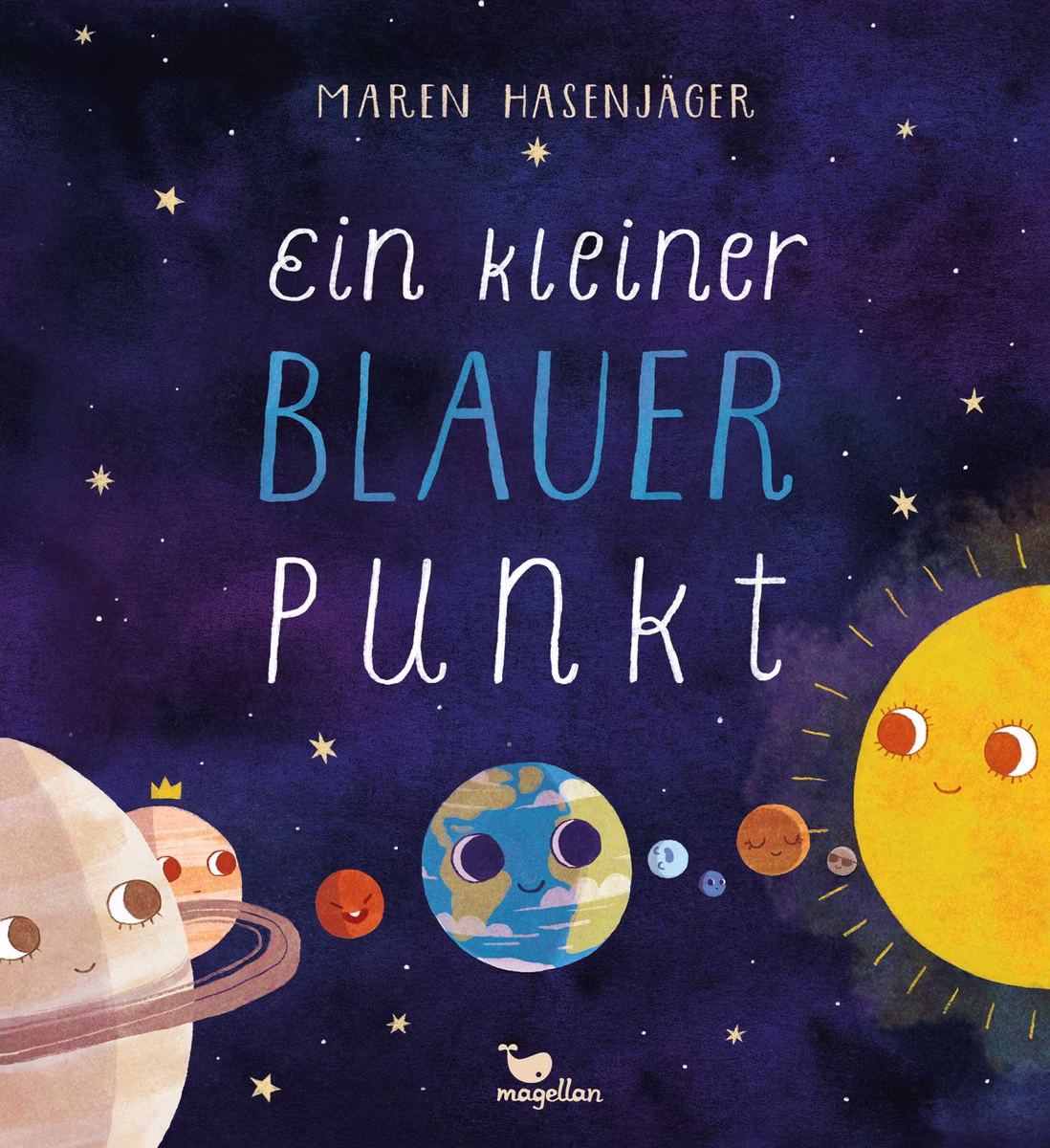 "Ein kleiner blauer Punkt" - Sachbilderbuch "Ein kleiner blauer Punkt" - Sachbilderbuch