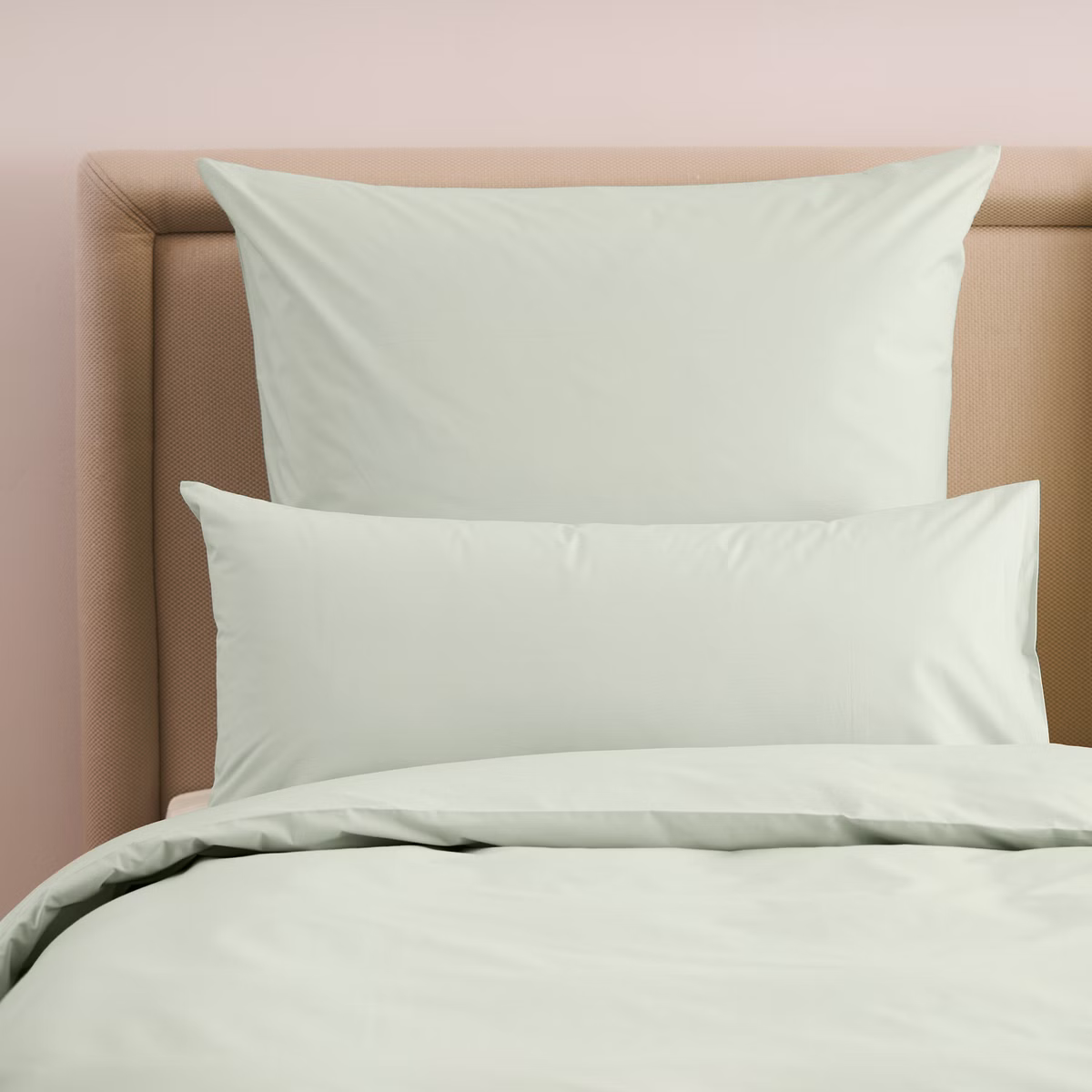 Bettwäsche Set Bio-Baumwolle 140x200 + 80x80 cm Perkal sb