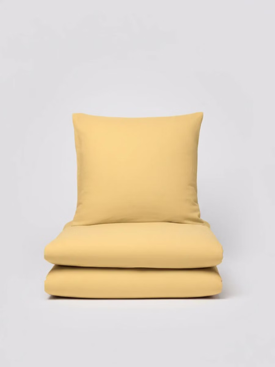 Bio-Bettwäsche Set "Uni Light" 135x200 + 80x80 cm Bio-Bettwäsche Set "Uni Light" 135x200 + 80x80 cm