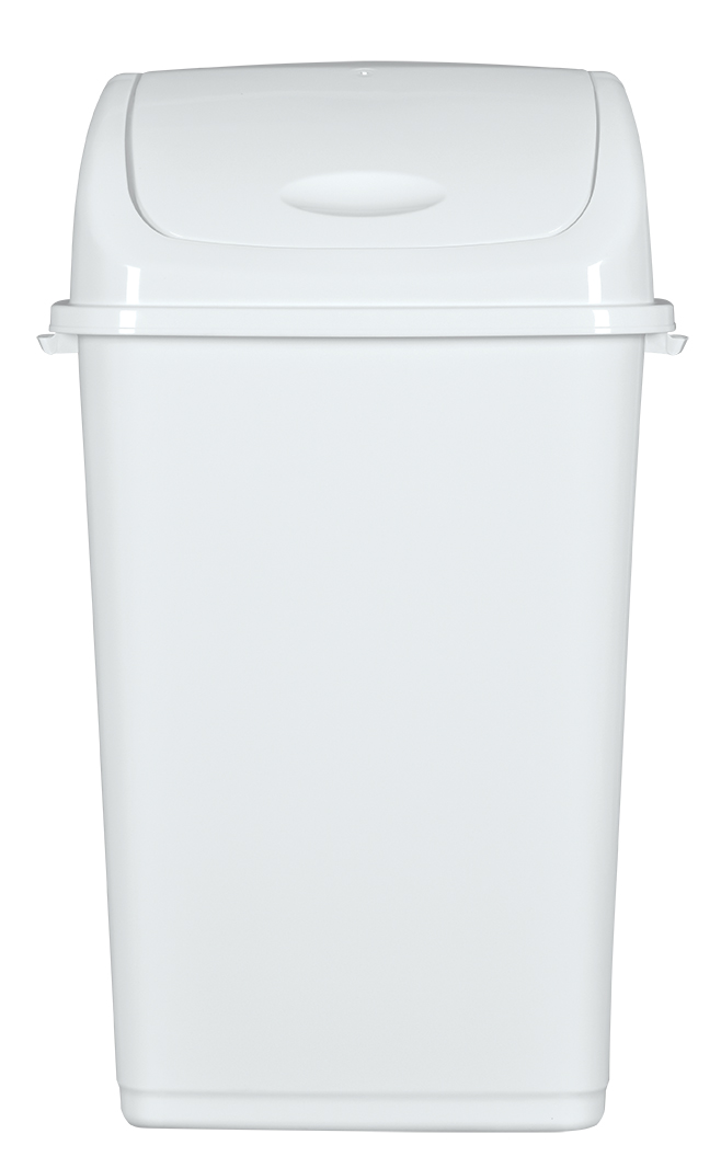 Mülleimer mit Schwingdeckel aus Kunststoff, 50L