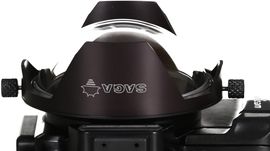SAGA Dive Dome 100mm Olympus 8mm f1.8 Fisheye Minidome 4 Zoll Unterwasserfotografie Domport
