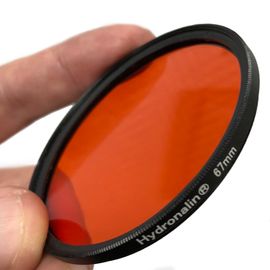 Hydronalin Rotfilter M67 Rot / Orangefilter für Unterwasserfotografie