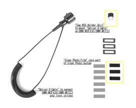 INON Optisches D Kabel Typ L W35 Set für Panasonic DMW-MC TZ FZ FT