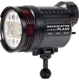 Backscatter Hybrid Flash 1 Unterwasserblitz & Videoleuchte Leitzahl 40 5000 lm HF-1 HF1