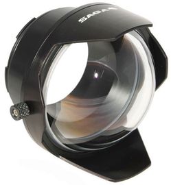 SAGA Dive Dome 100mm Nikon 10.5 Fisheye Minidome 4 Zoll CFWA Unterwasserfotografie Domeport
