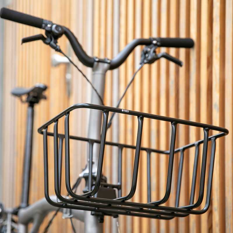 Front Basket fits Brompton Folding Bikes (alloy-version) | FAHRER