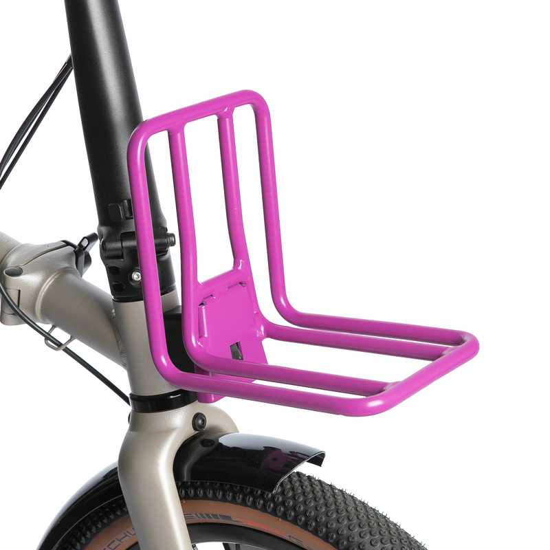 FRONT RACK for Brompton made of aluminium | FAHRER Berlin - the