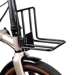FRONT RACK for Brompton made of aluminium | FAHRER Berlin - the