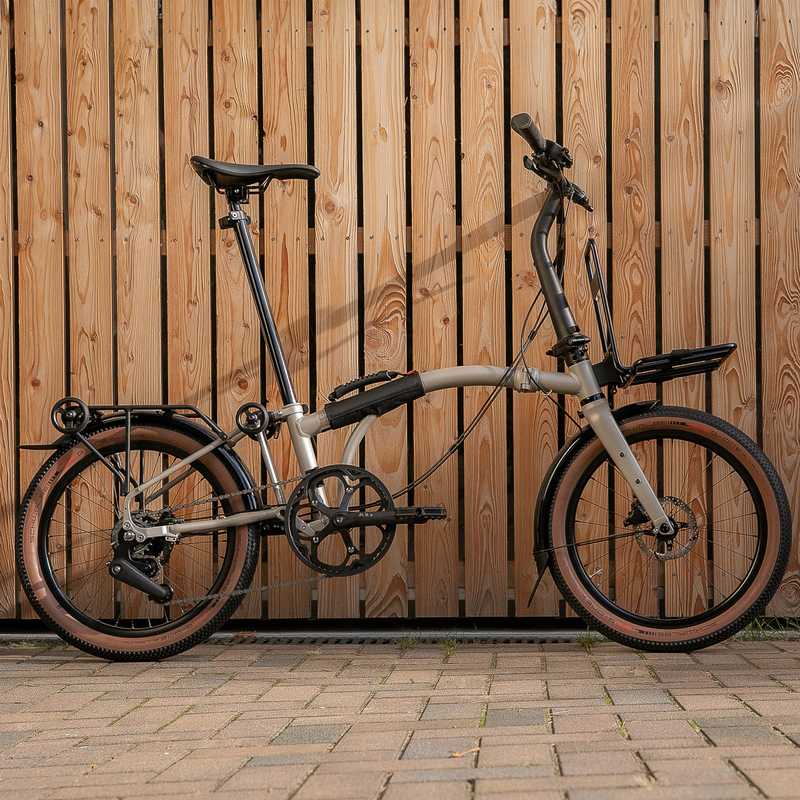 FRONT RACK XL fits Brompton | FAHRER Berlin - the bicycle