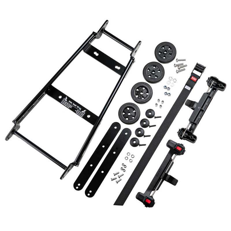 Additional Rack to Carry your Panniers with Brompton or Ahooga