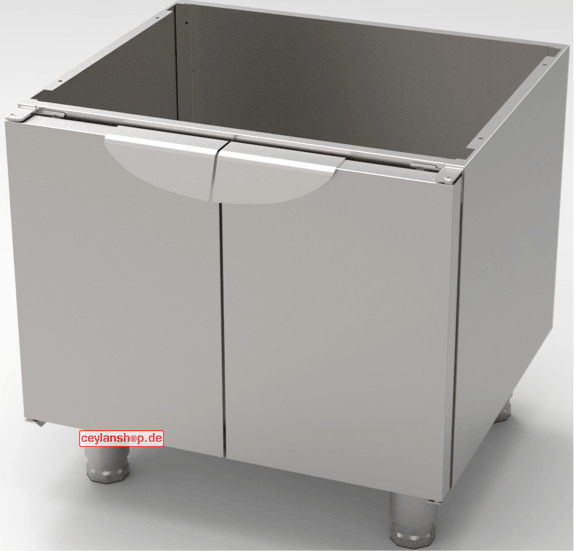 CEYLAN Edelstahl-Unterschrank CS6060 – 60 × 60 cm