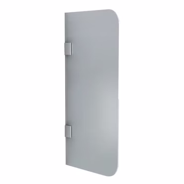 Aloni Glas Trennwand Urinal Schamwand Rauchglas 900x400 8mm