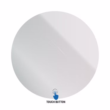 Aloni LED Bad WC Spiegel rund Omega Ø 80 cm
