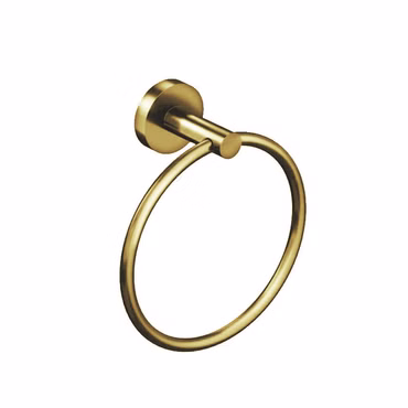 Aloni Handtuchring Ø 16 cm Gold gebürstet