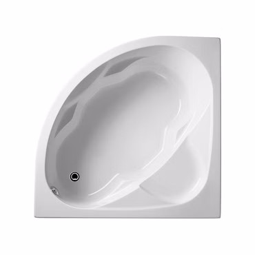 Aloni Eckbadewanne Acryl (Seitenlänge x Höhe) 130 x 60 cm Weiß