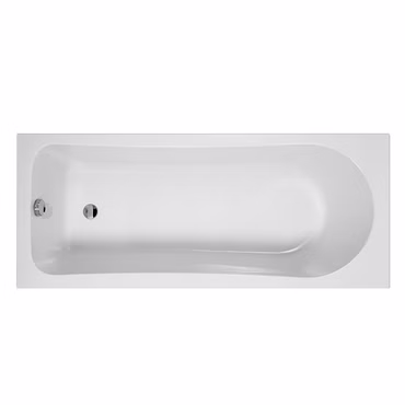 Aloni Acryl-Badewanne Weiß (TxBxH) 160 x 70 x 60 cm