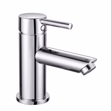Aloni Waschtischarmatur Einhebelmischer Chrom Kalt-/Warmwasser Messing