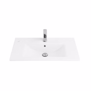 Creavit Keramikwaschbecken Waschtisch 45 x 80 cm Weiß