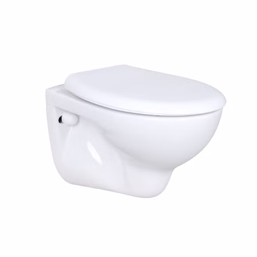 Hänge Wand WC mit Spülkasten, Vorwandelement, Schallschutz und Betätigungsplatte Komplett-Set