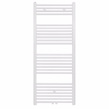 Belrad Badheizkörper Mittelanschluss Weiß - 1400x400 - 556w