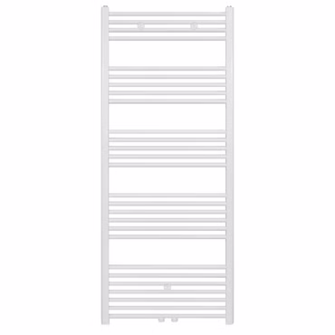 Belrad Badheizkörper Mittelanschluss Weiß - 1600x600 - 712w