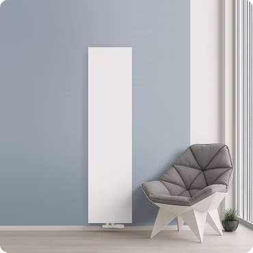Vertikal Heizkörper Design Plan Wand Mittelanschluss T22 1600 x 400