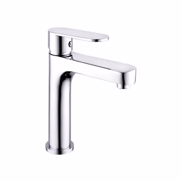 Aloni Lux hoher Waschtischmischer Design Chrom