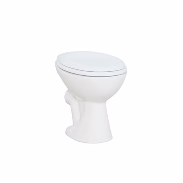 Creavit Stand WC Abgang Wand Weiß