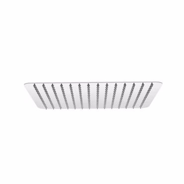 Aloni Regendusche Brause Chrom Quadrat Kopfbrause Rainshower Spiegeleffekt 30x30cm