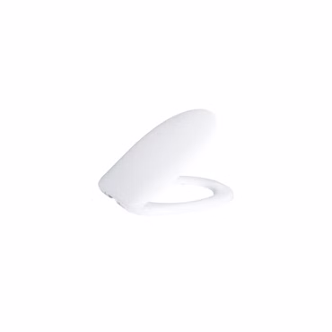 Creavit Duroplast WC Sitz Toilettensitz Edelstahl-Scharniere mit Absenkautomatik Weiß